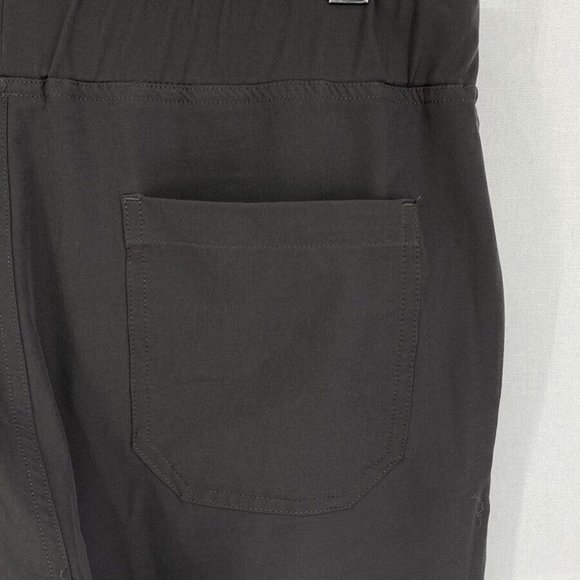 KALEA Gray Stretch Cargo Pant Scrubs KLW18B1 Medium High Waisted - Picture 7 of 10